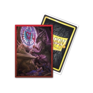 DS: Dragon Shield: Brushed Art Sleeves: Valentine Dragons 2022