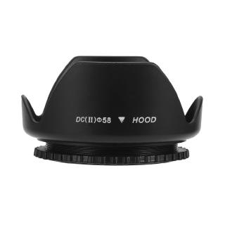 (1219) 58 มม. อุปกรณ์เสริมสําหรับ canon dc - sn hood lens