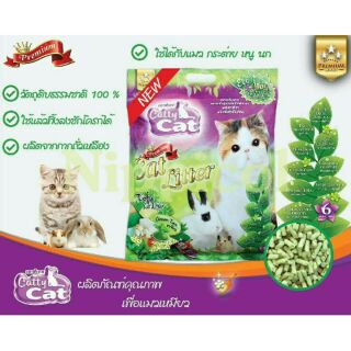 Cat Litter ทรายเต้าหู้ ผสมชาเขียว