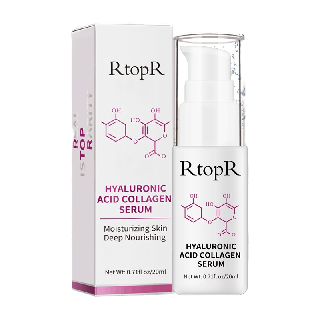 RtopR FDA เซรัมบํารุงผิวหน้าหน้าเนียนใส อิ่มฟู ดูสุขภาพดี สูตรคอลลาเจน สำหรับลดเลือนริ้วรอยไวท์เทนนิ่ง Collagen Whitening Facial Serum 20มล