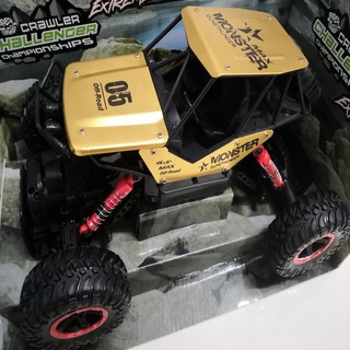 ALLOY ROCK CRAWLER รถบังคับ ขนาด 1:16 สเกล รีโมท 2.4GHz 4wd รถไต่หิน รถบักกี้ รถออฟโรด ตัวถังทำจาก Alloy NO.SL025