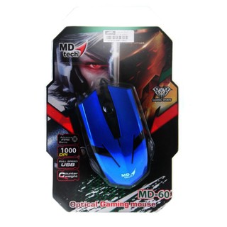 USB Optical Mouse MD-TECH (MD-60) Blue/Black