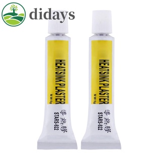 Didays 2pcs STARS-922 Heatsink Plaster Thermal Silicone Adhesive Cooling Paste