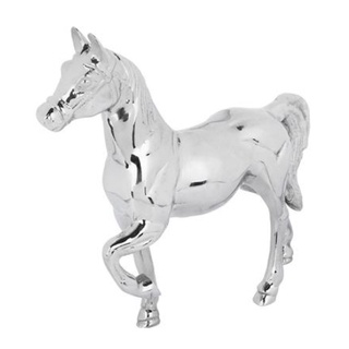 ของตกแต่ง HOME LIVING STYLE HORSE AKHAL สีเงิน