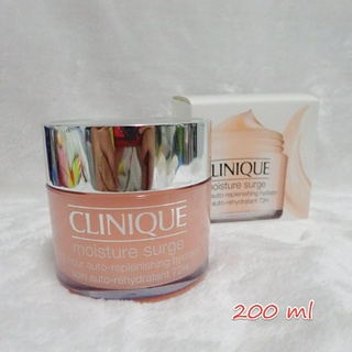 ปลอมคืนเงิน Clinique Moisture Surge Extended Replenishing Hydrator 72H 200ml. สูตรใหม่ล่าสุด Limited Size ครีมเจล