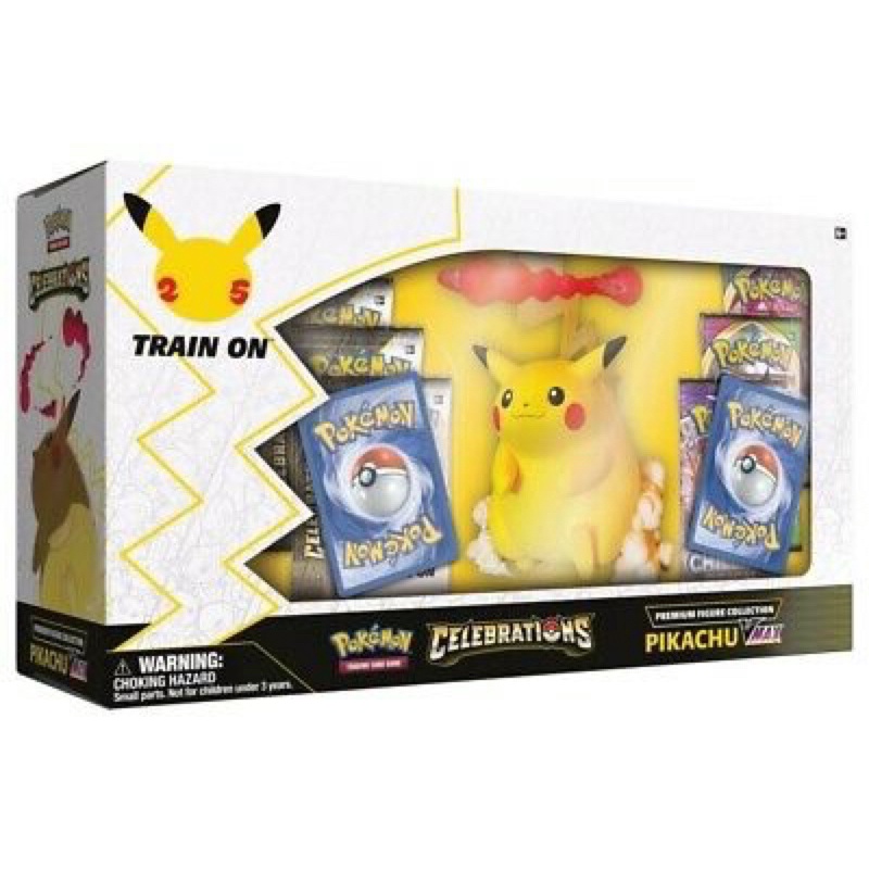 Pikachu Vmax Figure Collection Box