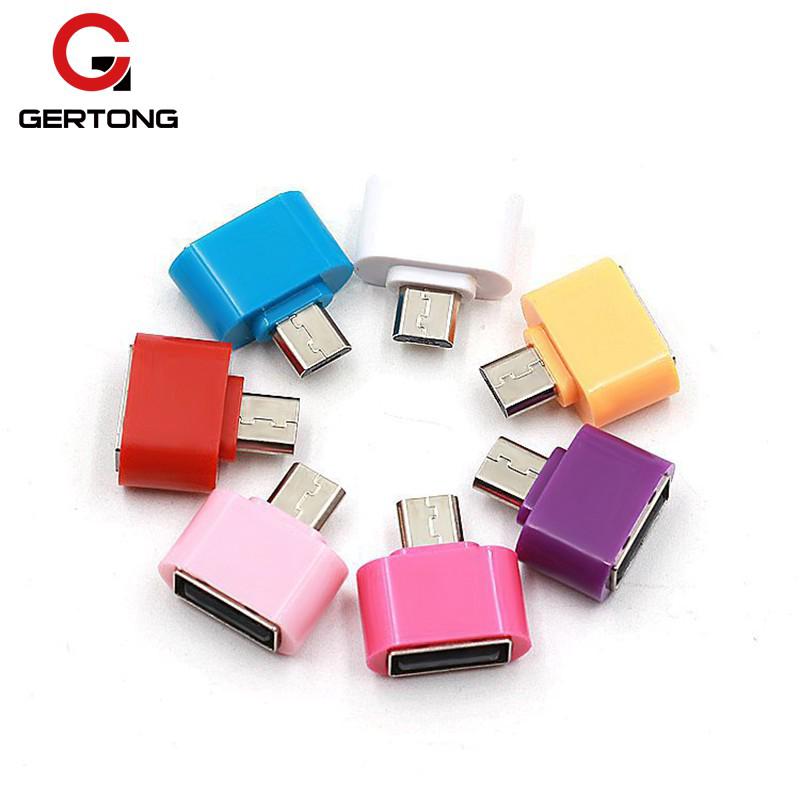 Micro USB to USB OTG Mini อะแดปเตอร์แปลงสำหรับ Android Xiaomi Huawei Tablet PC