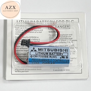 ถูกสุด!! CR17335SE-R 3v  Q6bat แบตเตอรี่MItsubishi ของแท้ สินค้าพร้อมส่ง