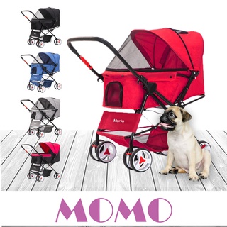 MOMO รถเข็นสัตว์เลี้ยง Morio รถเข็นสุนัข  (LC112) Morio Pet Stroller (สินค้าขนาดใหญ่ 1 คัน ต่อ 1 ออเดอร์)