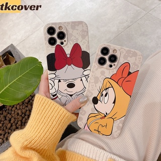 เคสโทรศัพท์มือถือ ลายการ์ตูนมิกกี้ มินนี่เมาส์น่ารัก ประดับโบว์ แฟชั่น สําหรับ Samsung S22 S21 S20 Ultra S10 Plus S21 S20 FE Note 20 Ultra 10 10 Plus M32 M42