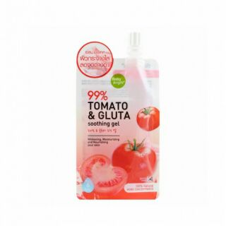 ขายส่งยกกล่อง(1×3) Tomato &amp; Gluta Soothing Gel 50g Baby Bright