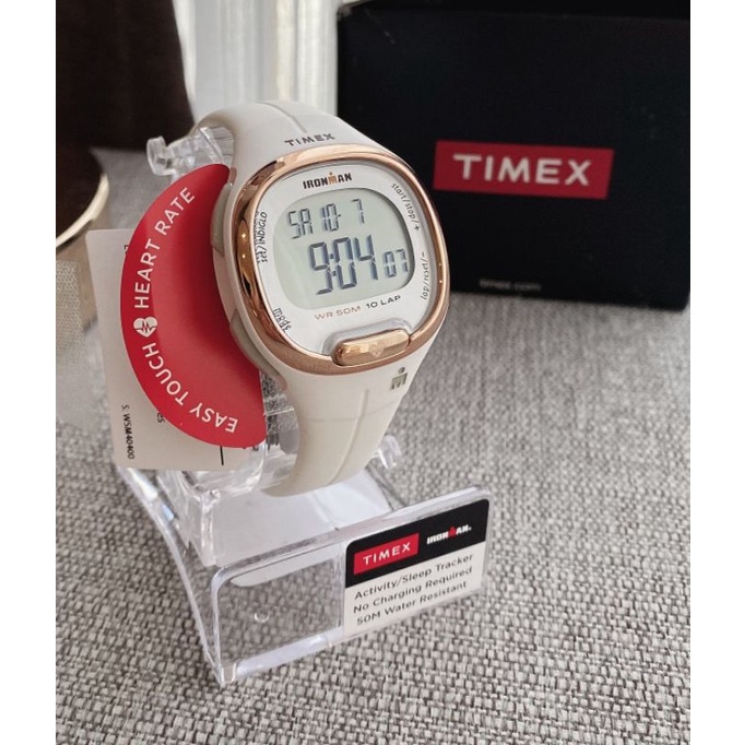 นาฬิกา วัดกิจกรรม วัดอัตราการเต้นของหัวใจTIMEX IRONMAN Transit+ Watch with Activity Tracking &amp; Heart Rate