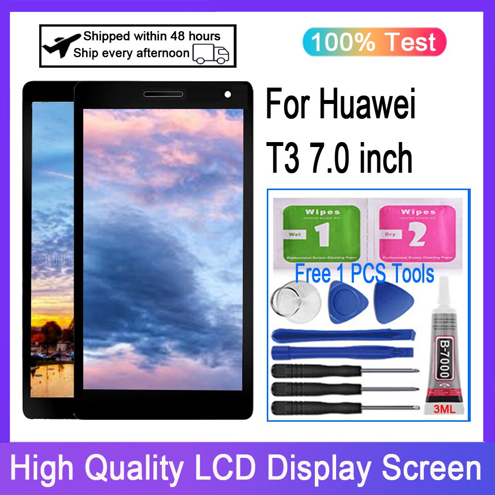 สําหรับ Huawei Mediapad T3 7.0 BG2-U03 BG2-W09 BG2-U01 LCD Touch Screen Digitizer เปลี่ยน