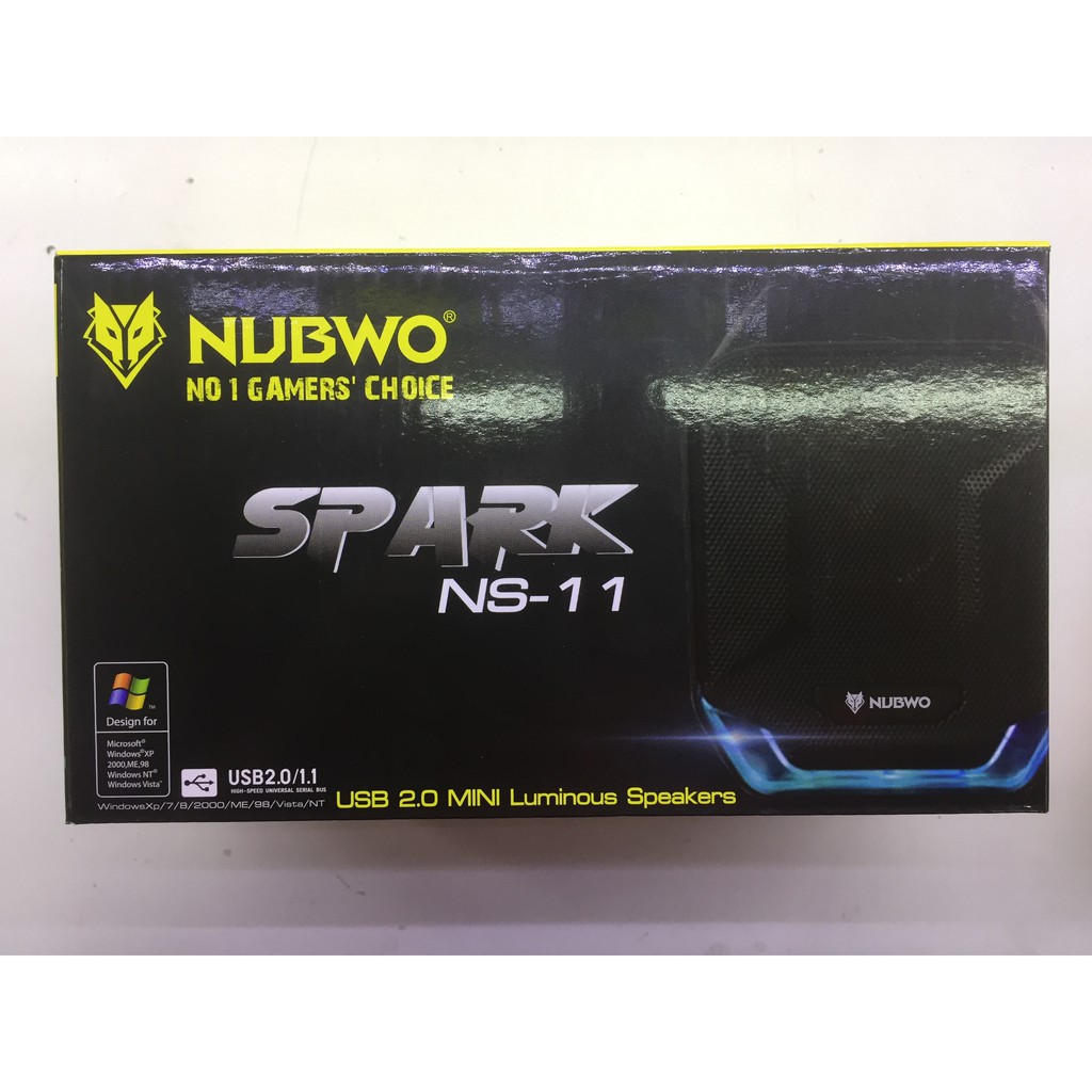 ลำโพง NUBWO NS-11 MINI SPEAKERS USB