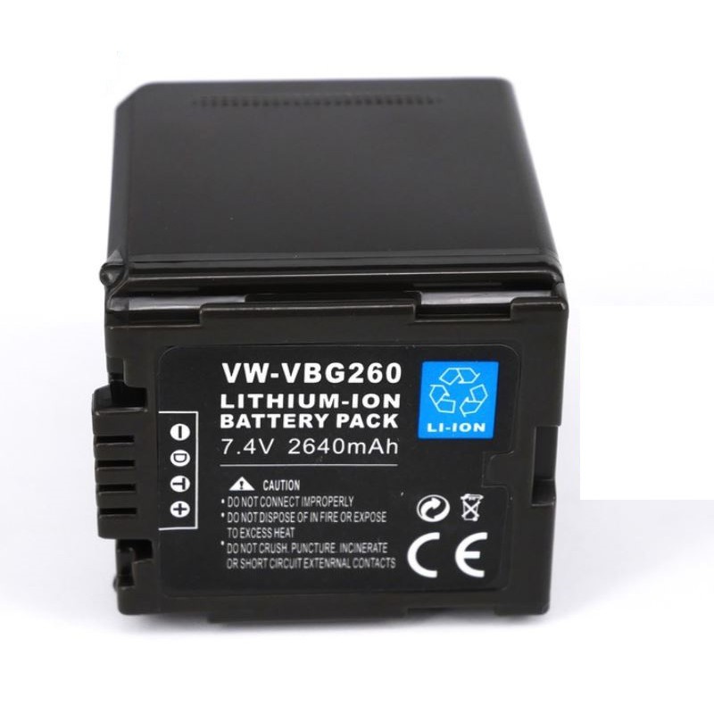 แบตกล้อง PANA VBG260+  for AG-HMC70 AG-HSC1U HDC-DX1 HDC-DX1-S HDC-DX1EG-S HDC-DX1GK HDC-DX3 HDC-HS1