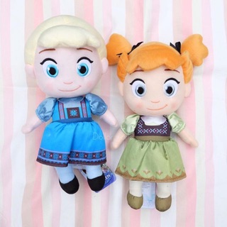 ตุ๊กตาanna&amp;elsa รุ่นเด็ก ขนาด12"