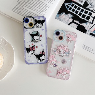 เคสโทรศัพท์มือถือแบบนิ่ม ใส ลายการ์ตูนเมโลดี้ คุโรมิ น่ารัก สําหรับ HUAWEI Nova 3i 4E 5T 7 SE 7i Y7A Y9S y7 PRO 2019 MATE 20 PRO P20 PRO P30 PRO P30 LITE Y9 prime 2019