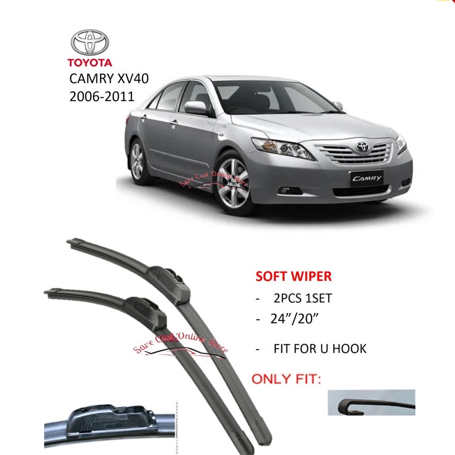 TOYOTA CAMRY XV40 2006-2011 SOFT WIPER 24/20