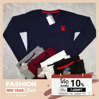 เสื้อแขนยาว -cc-oo- ปักนกงานป้ายห้อย พร้อมส่ง!! [ใส่โค้ด TYX40SEP ลดเพิ่ม 20%]