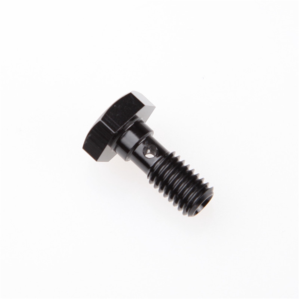 M8x1.0 M10x1.0 M12x1.5 M14x1.5 อลูมิเนียมเดี่ยว Banjo Bolt เบรค Caliper Adaptor
