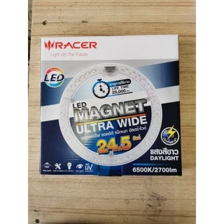 RACER MAGNET ULTRA WIDE หลอดไฟ เรเซอร์ แผงไฟ LED ขนาด18.5W, 24.5 วัตต์ และ 36.5 วัตต์