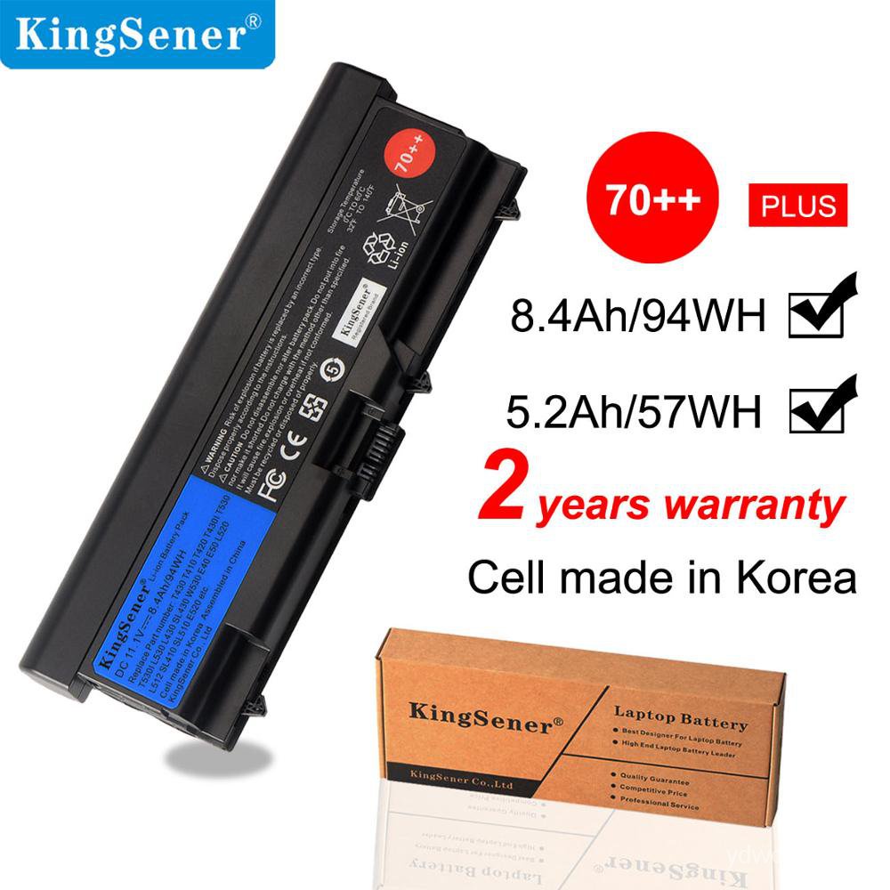 KingSener 11.1V 8400mAh แบตเตอรี่แล็ปท็อปสำหรับ Lenovo ThinkPad T430 T430I L430 SL430 SL530 T530 T53