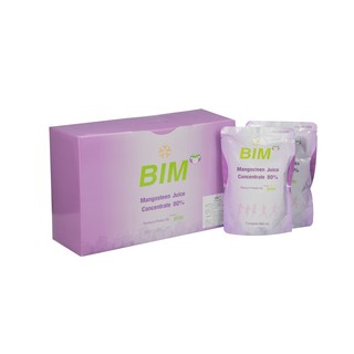 น้ำมังคุด Bim  (1 กล่อง 30 ซอง) ลอตผลิตใหม่