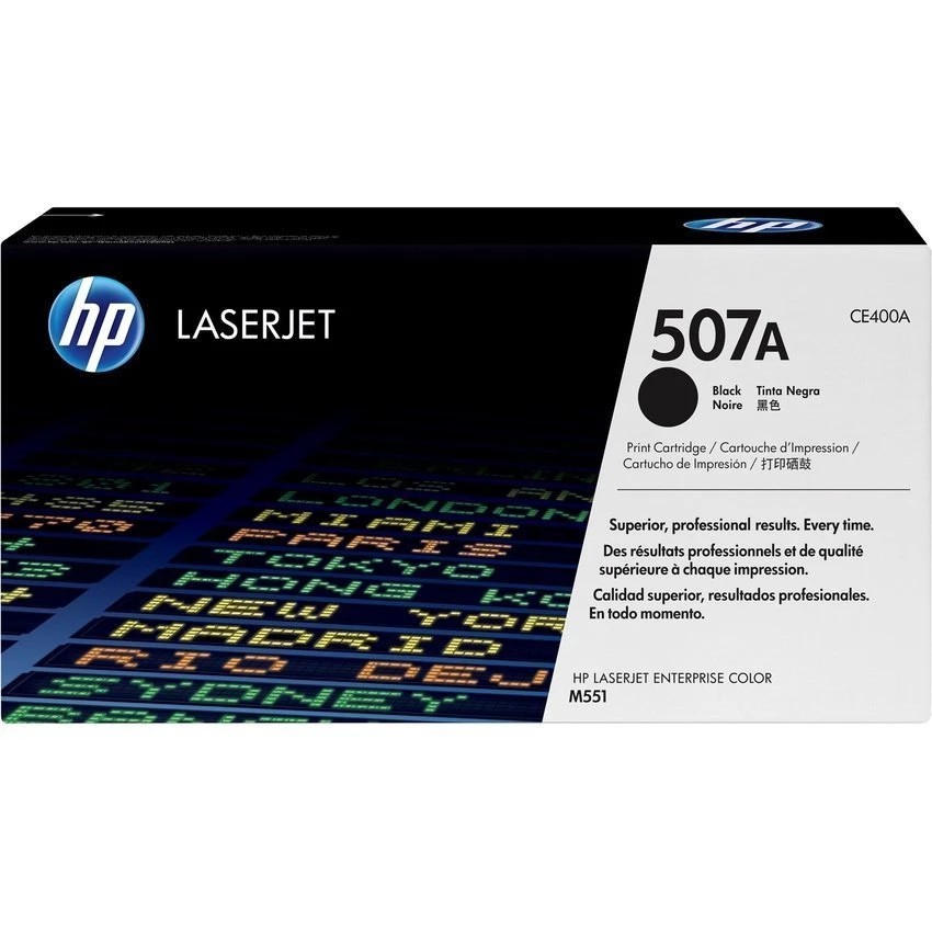 HP Toner Laserjet 507A CE400A หมึกพิมพ์ - Black