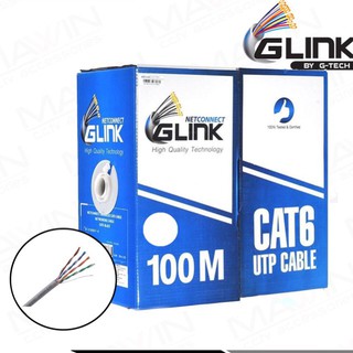 GL6001 Cat6 100M. Indoor Glink