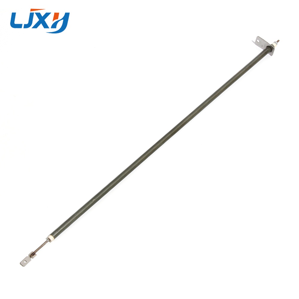 LJXH 2 PCS 110V 260/265/280/300/305mm Heating Element for Electric Oven Electric Heat Tube with Square Metal Sheet by An