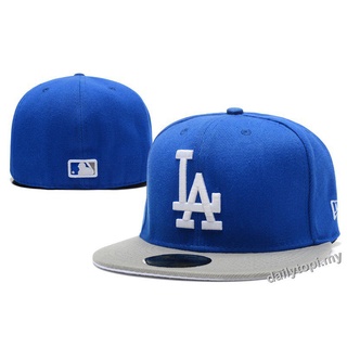 La dodgers los Angels snapback หมวก mlb ผู้ชาย ผู้หญิง ปิดเต็มรูปแบบ หมวกฮิปฮอป topi 485Z