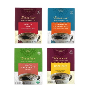 เครื่องดิ่ม สมุนไพรและเมล็ดพันธ์สไตล์ใหม่ ปราศจากคาเฟอีน  Teeccino, Roasted Herbal Tea,Caffeine Free