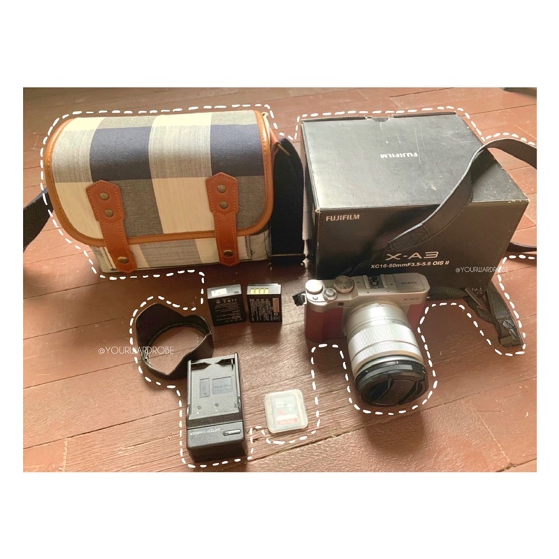 กล้อง fuji xa3 [มือสอง]