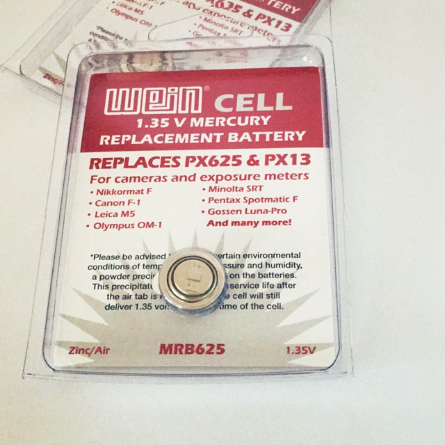 ถ่าน WeinCell PX625/PX13
