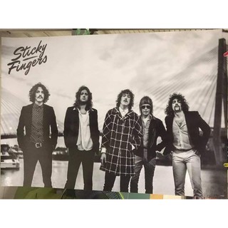 โปสเตอร์วง Sticky Fingers ขนาด23.5x34.5นิ้ว