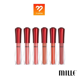 Boombeautyonline | ตัวใหม่ ฝาแดง!! Mille Love Is On Fire Liquid Lip ลิปจุ่ม เนื้อแมท 1.7 ml.