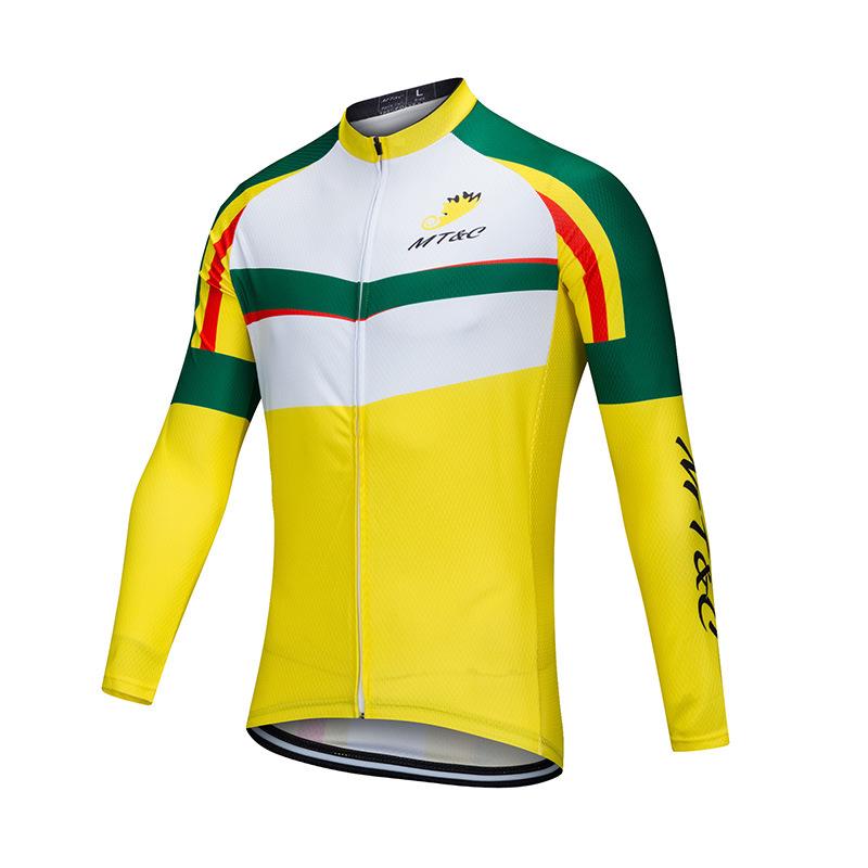 Mens Cycling Jersey Bike Bicycle Shirt Long Sleeve