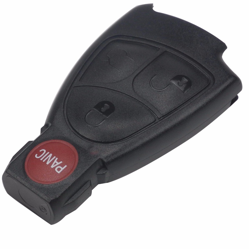 กรอบกุญแจรถเบ็นซ์ Benz แบบ 3+1 Panic ไม่รวมดอกกุญแจ