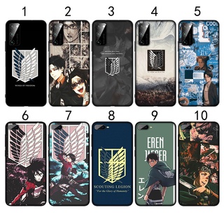 เคสซิลิโคนนิ่ม ลาย Attack on Titan EG15 สําหรับ OPPO A15 A15S A54 A94 4G A95 5G