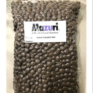 อาหารสัตว์เลื้อยคลานกินเนื้อ Mazuri crocodile diet 1kg.