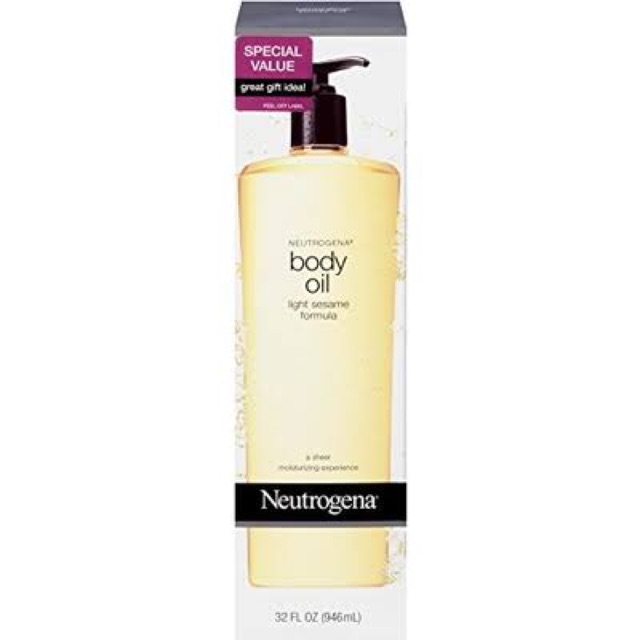 Neutrogena Body Oil 32 oz.