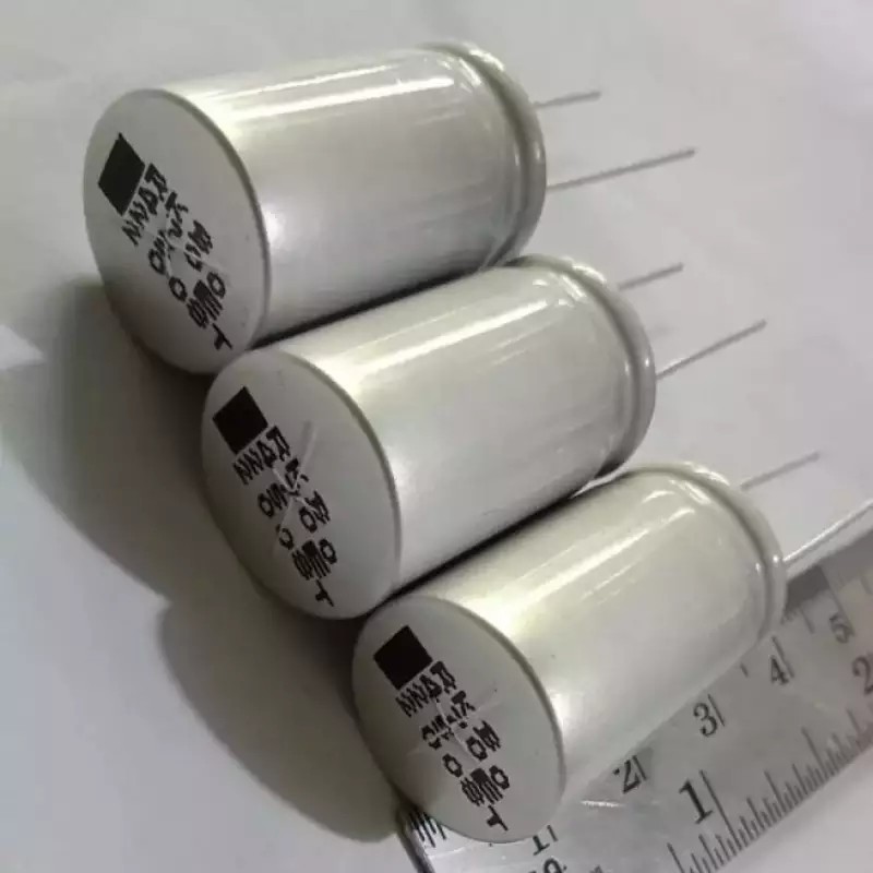 คาปาซิเตอร์ 4700uf25v ELNA สีเงิน ขนาด16×26mm ตัวเก็บประจุ100% ขายแพค5ตัว80บาท