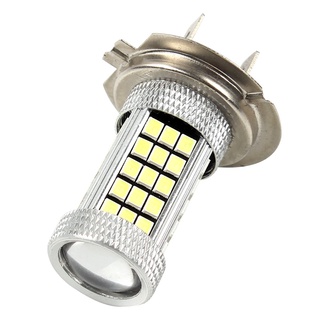 หลอดไฟตัดหมอก H7 LED 63 ดวง SMD พลังงานสูง สําหรับรถยนต์