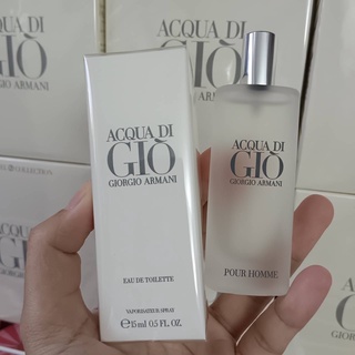 Giorgio Armani Acqua Di Gio Eau De Toilette 15ml .มี 2 เเบบให้เลือกราคา/1ชิ้น