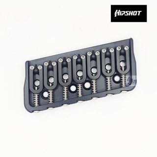 หย่องกีต้าร์  HIPSHOT 7 String multi-scale fixed guitar bridge หย่องhipshot 4MS07115B หย่องกีต้าร์