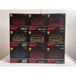 TOMYTEC TOMICA LIMITED VINTAGE NEO FERRARI รถเหล็ก ล้อยาง TAKARA TOMY