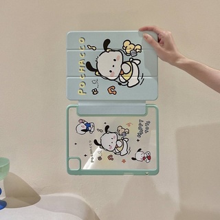 เคสอะคริลิคแข็ง ลาย Pochacco สําหรับ Apple IPad Mini6 IPad5 6 7 8 9 Air3 Air4 Air5 10.9 นิ้ว IPad10.2 นิ้ว Pro11 Pro12.9 2018 2020 2021