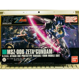 HGUC 1/144 MSZ-006 ZETA GUNDAM ( Pre-Order ) สินค้าเข้าไทยประมาณวันที่ 18/9/23