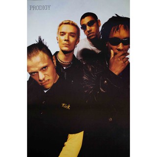 โปสเตอร์ รูปภาพ The Prodigy เดอะ โพรดิจี วงดนตรี โปสเตอร์ติดผนัง โปสเตอร์สวยๆ ภาพติดผนัง poster