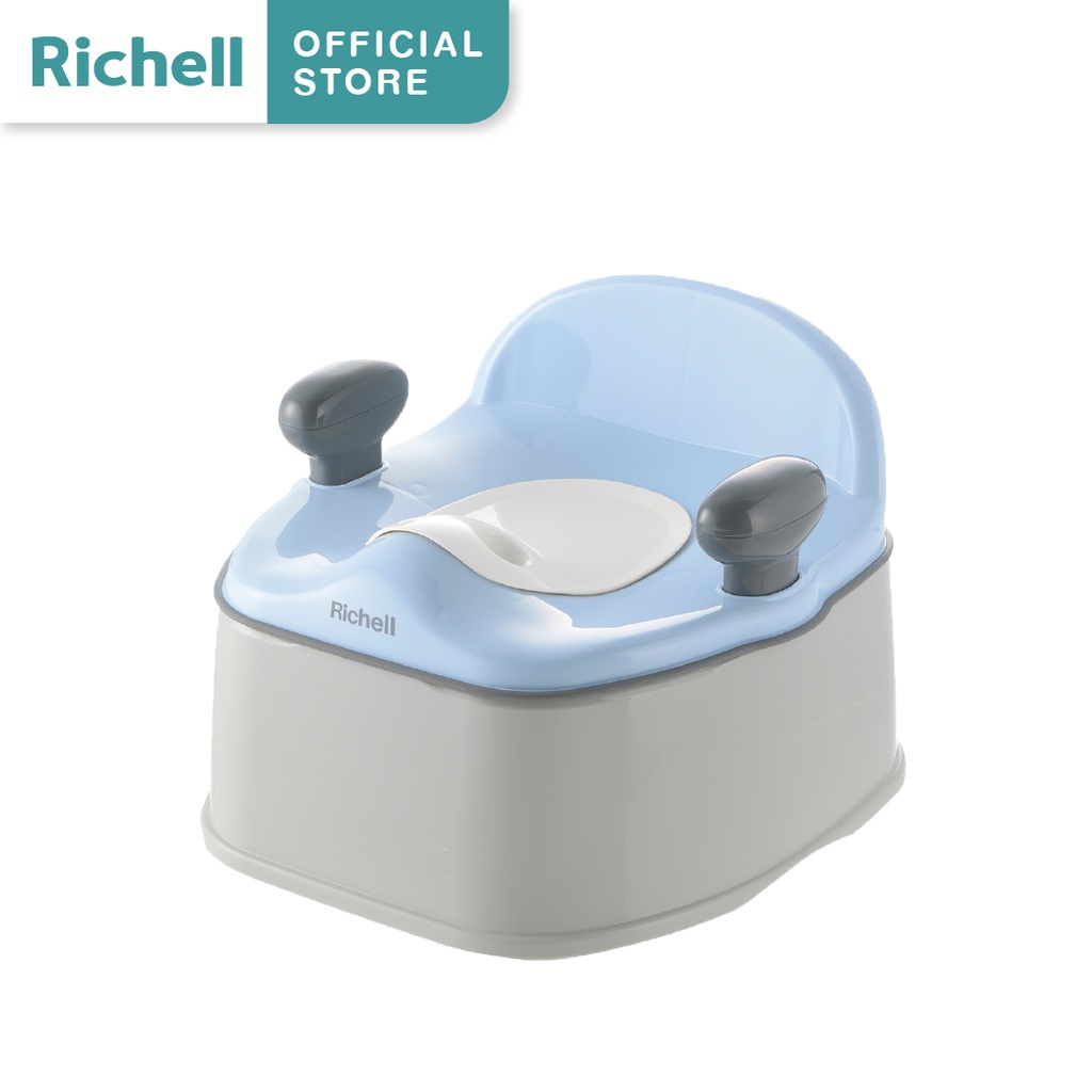 สินค้าขายดี Richell (ริเชล) กระโถนฝึกขับถ่ายปรับใช้ได้ 3 ระดับ เหมาะสำหรับเด็กวัย 10ด+
